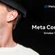 Meta CEO Mark Zuckerberg wearing a yet to be revealed virtual reality headset.
